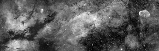 IC 1318 LE PAPILLON NGC 6888 LE CROISSANT